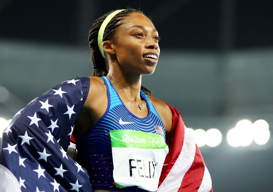 Who can now compare to Allyson Felix?