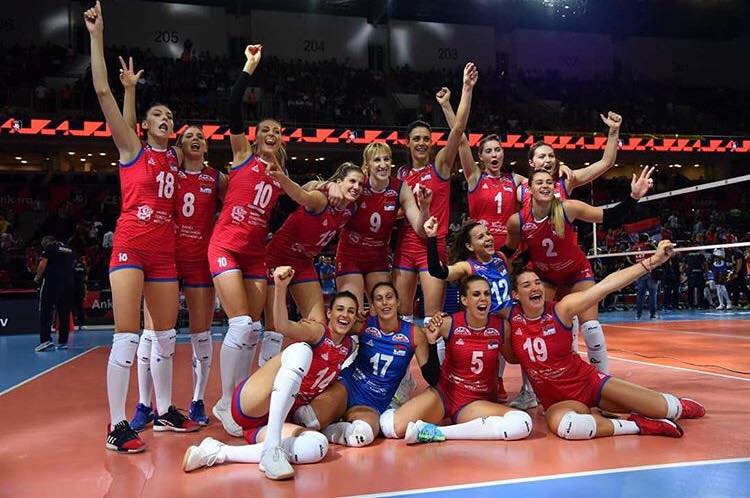 The women’s volleyball team of Serbia – at the top of the world for 17 years